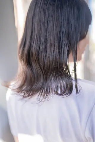 セミロング カラー Lazo所属・Lazo/ 原弥和子のヘアスタイル