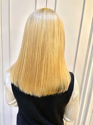 セミロング ✨シルクストレート✨ 美髪髪質改善Yukiのヘアスタイル