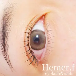 マツエク・マツパ Hemer.f hitomiのマツエク・マツパデザイン