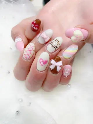 ネイル glow_ nailのネイルデザイン