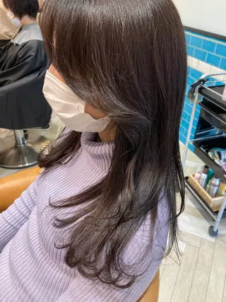 ロング カラー Loom .by Sea  ルームバイシー所属・レイヤー/前髪/ 韓国/CHIHIROのヘアスタイル
