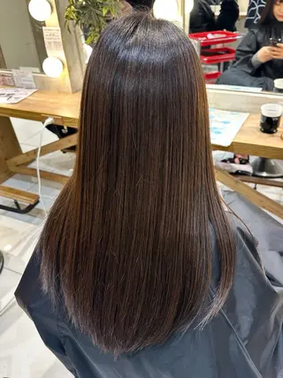 セミロング 本厚木｜縮毛矯正/ 酸性スト専門サロンのヘアスタイル