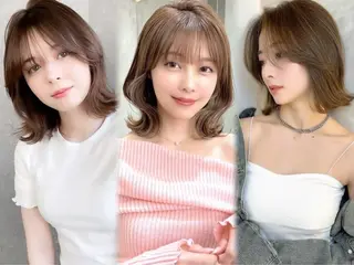 ショート Hazuki レイヤー/艶カラーのヘアスタイル