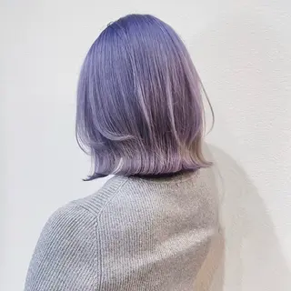 ミディアム カラー ハイトーン/ウルフ/ レイヤー/Asukaのヘアスタイル