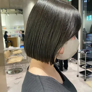 ショート カラー mina🪐立川駅/ レイヤー/ボブのヘアスタイル
