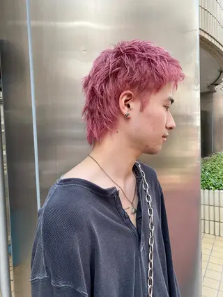 ショート カラー メンズ 7Bridge所属・レイヤーカット 小西貫太のヘアスタイル