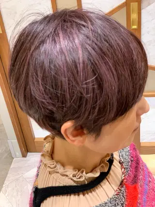 カラー 石井 潤のヘアスタイル