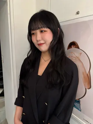 ロング カラー riria🎀カット /透明感カラーのヘアスタイル