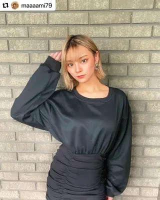 ショート プルエクステ 代表 松本のヘアスタイル