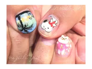 ネイル gotoday新宿店所属・鈴木 ゆいのネイルデザイン