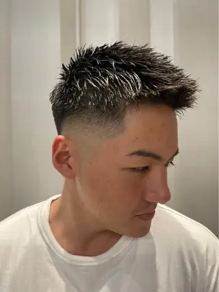 ショート メンズ HIRO GINZA所属・池田 有輝士のヘアスタイル