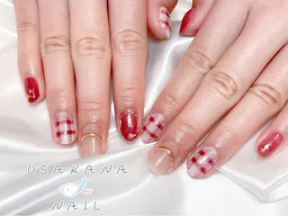 ネイル OSAKNA NAIL しおん🐠のネイルデザイン