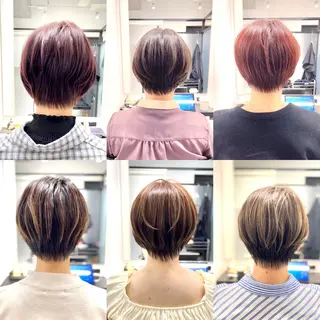 ショート カラー ショートヘア、ボブ こやさん　コヤマのヘアスタイル
