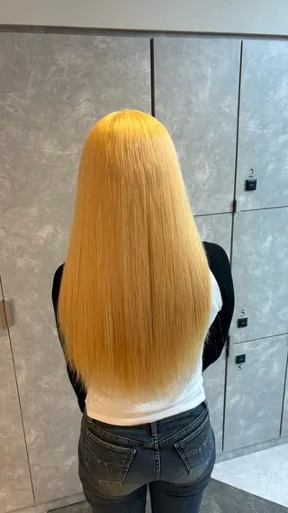 ロング カラー ガルボヘアー名古屋所属・髪型整形美容師/ タケトのヘアスタイル