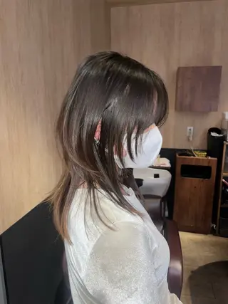 ミディアム カラー 産休中です 艶カラー♡オカのヘアスタイル