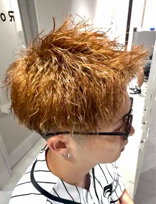 パーマ メンズ kearny-men's perm&men's cut- 北千住所属・メンズカット/ パーマ特化/イッチーのヘアスタイル