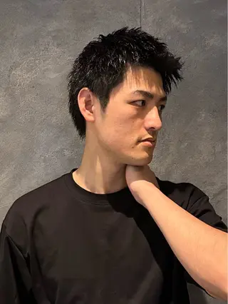 ショート Noisyle 北堀江店所属・韓国スタイル SHUNのヘアスタイル