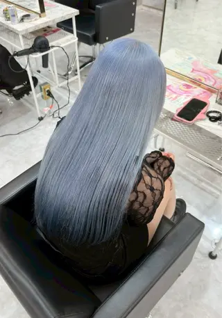 カラー ⭐️ハイトーン⭐️ 💕SAKURA💕のヘアスタイル