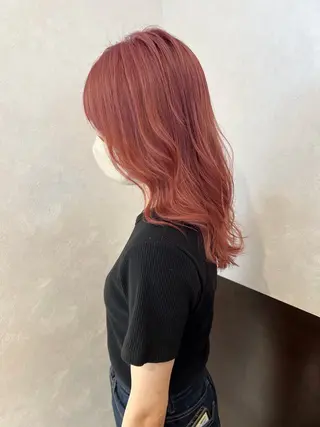 カラー nehus nagaoka所属・🖤複雑履歴ブリーチ Mizuki 🖤のヘアスタイル