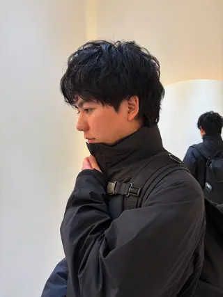 ショート メンズ nok所属・レイヤー/ベージュ/ どますず🌺のヘアスタイル