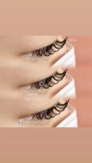 マツエク・マツパ marry 🌷nagasueのマツエク・マツパデザイン