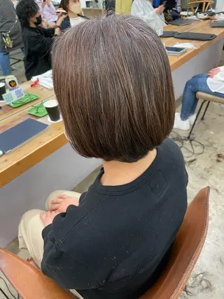 ミディアム 岬 弘人のヘアスタイル