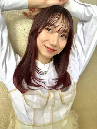 ロング カラー 👼レイヤー/外苑前 /うる艶/リカ👼のヘアスタイル