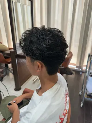 ショート カラー パーマ メンズ 毎月230人担当/ メンズヘア/清和武虎のヘアスタイル