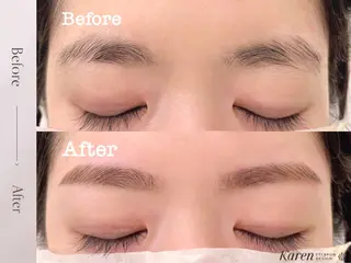 アイブロウ kenje luscaのヘアスタイル