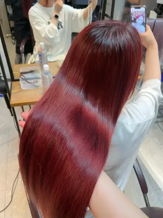 ロング カラー Lani5710所属・🎀ハイトーン・艶 カラー HANA🎀のヘアスタイル