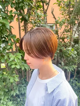 ショート カラー パーマ ヘアアレンジ メンズ キッズ GO TODAY SHAiRE SALON所属・大人スタイル 太田のヘアスタイル