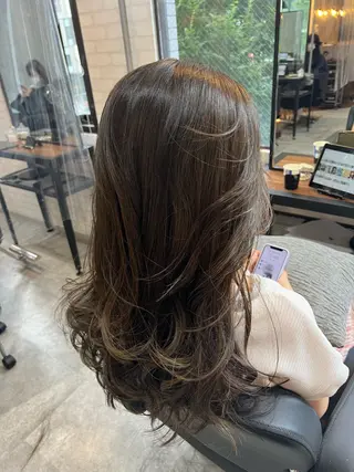 セミロング トップスタイリスト澤 奈緒美のヘアスタイル