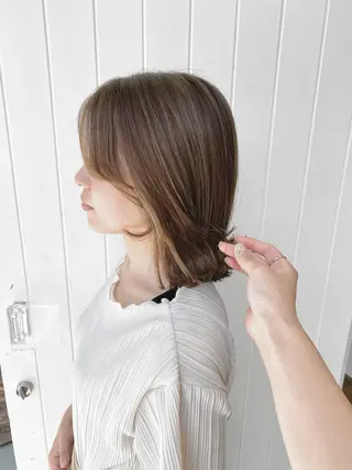 ミディアム 小村 誠也のヘアスタイル