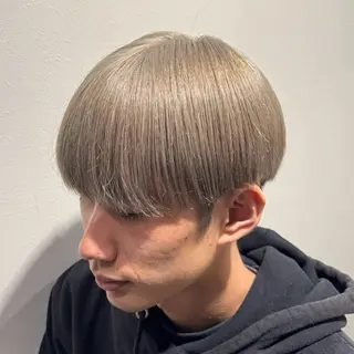 ショート カラー メンズ 🔱波巻きパーマ🔱 しゅうとのヘアスタイル