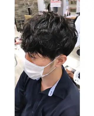 パーマ メンズ RAY+beauty 安藤優樹のヘアスタイル