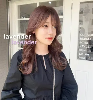 ロング Juri /暖色カラーのヘアスタイル