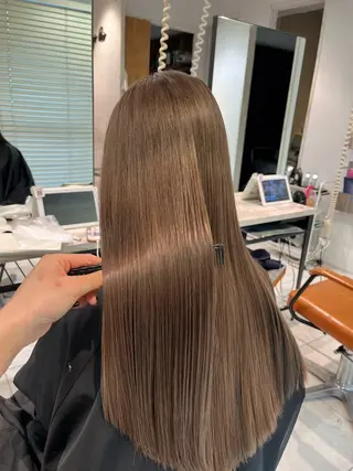 ロング カラー ❤️ブリーチ暖色カ ラー❤️NAOのヘアスタイル