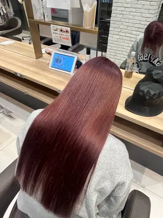カラー 小野 湊来のヘアスタイル