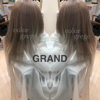 セミロング aura所属・ashida yuukiのヘアスタイル