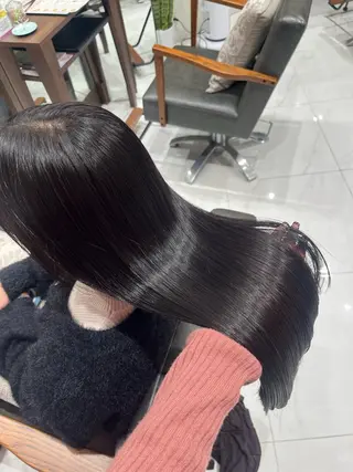 セミロング 🩶透明感カラー/ うる艶/nanakoのヘアスタイル