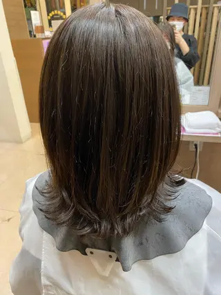 ミディアム 美容室クラフト 成田店所属・滝沢 真希のヘアスタイル