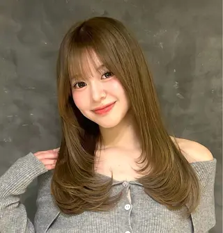 カラー 二宮 陽太のヘアスタイル