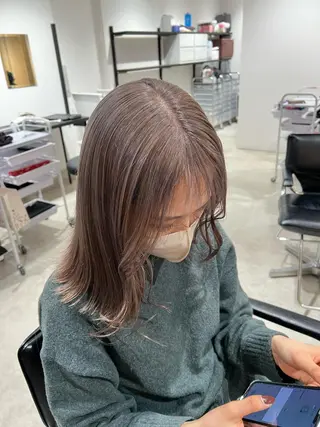 ミディアム GO TO DAY 渋谷モディ店所属・艶髪 mayuka💖のヘアスタイル