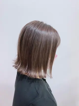 ミディアム カラー ノーブル美容室イオン高橋店所属・鈴木 純子のヘアスタイル