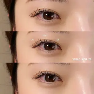 マツエク・マツパ coast hinaのマツエク・マツパデザイン