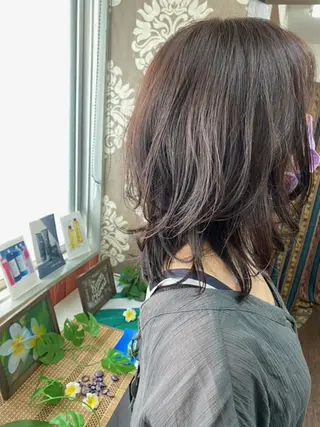 ミディアム kazu 店長のヘアスタイル