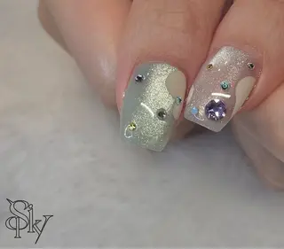 ネイル Spiky とうげ ふうかのネイルデザイン