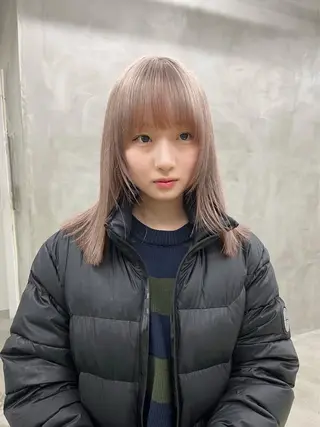 カラー 🌿似合わせブリーチ 松本朋幸🌿のヘアスタイル