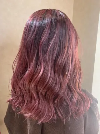 セミロング 丸山 香のヘアスタイル