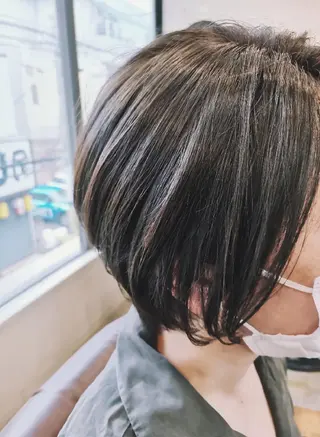 ショート カラー N°emirai溝口 MG 🌈梶谷龍吾のヘアスタイル